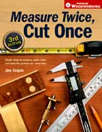 Measure Twice Cut Once